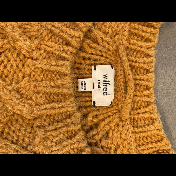 Mustard Wilfred knit sweater - Picture 4 of 12